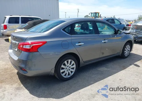 2019 Nissan Sentra S из США, поврежденный, VIN 3N1AB7AP5KY447194